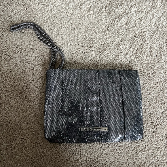BCBG glitter wristlet - Picture 1 of 2